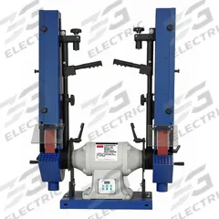 DAYTON Dual Belt Sander: For Metal/Plastic/Wood, Single-Phase, 1.5 hp, 2 in Belt Wd, 72 in Belt Lg (MPN 808TG0). Key specifications — attr652799: Dual Belt Sander; attr663749: Metal; attr652794: Single-Phase; attr663750: Benchtop; attr652768: DAYTON.