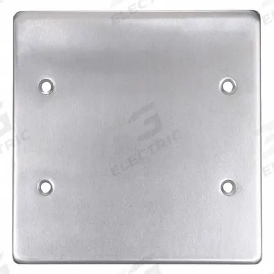 HUBBELL KILLARK Weatherproof Cover: Copper-Free Aluminum, FD/FS, Blank Cover, 2 Gangs, 3R - Aluminum & Zinc Weatherproof Electrical Box Covers