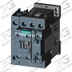SIEMENS IEC Magnetic Contactor: Non-Reversing, 4 Poles, 4NO Contacts, 16 A, 24V AC Coil (MPN 3RT23261AC20). Key specifications — Brand: SIEMENS; Integrated Surge Suppression: No.