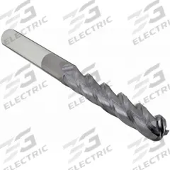 APPROVED VENDOR Ball End Mill: Carbide, AlTiN Coated, 4 Flute, 1" Mill Dia, 4" LOC, 7" OAL (MPN 229-001090B)