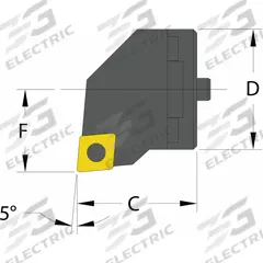 ULTRA-DEX USA Indexable Cutting Head Unit: SH16 SCLCL3 (MPN 912-000-205). Key specifications — attr257335: SH16 SCLCL3.