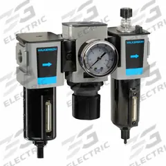 WILKERSON Filter/Regulator/Lubricator: 1/2 in NPT, 85 scfm, 250 psig Max Op Pressure, 5 micron (MPN C18-04-FHG0B). Key specifications — attr109588: 18; attr109524: WILKERSON.