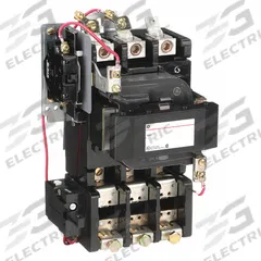 GE Magnetic Motor Starter: Non-Reversing, 3 Poles, NEMA Size 4, 135 A, 240V AC Coil (MPN CR306F003). Key specifications — Brand: GE; Coil Voltage: 240V AC; Phase: Three; Signaling Features: Pilot Light; Thermal Units Required: 3 Melting Alloy Units (Not Included).