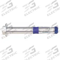 DEWALT Sleeve Anchor: 7 1/4 in Overall Lg, 3/4 in Dia, Steel, Zinc Plated, Hex, External Hex, 10 PK (MPN 6956SD-PWR). Key specifications — Brand: DEWALT.