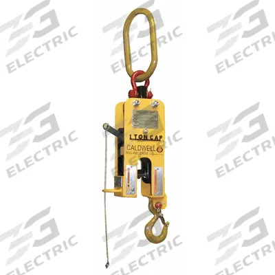CALDWELL Release Hook: Wire Rope Slings, 5/8 in Compatible Sling Rope Dia, Manual - Manual Release Hooks