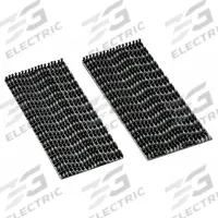 3M DUAL LOCK Hook-and-Loop Fastener: Strip, 1 in Overall Wd, 3 in Overall Lg, Self-Mating, Black (MPN 1-3-100-SJ3540). Key specifications — Brand: 3M DUAL LOCK; Material: Polyolefin.