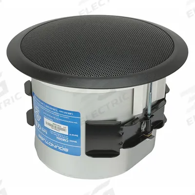 SOUNDTUBE Speaker: Passive, 2-Way, 8 ohm Impedance, 10 3/4 in Overall Wd - Ceiling-Mount Speakers