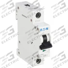 EATON IEC Supplementary Protector: 20 A Amps, 48V DC, 15kA at 277V AC, Lug, FAZ, 277/480V AC, C (MPN FAZ-C20/1-SP). Key specifications — Brand: EATON; Terminal Connection: Lug; DC Voltage Rating: 48V DC; Max. AIR Rating: 15kA at 277V AC; Series: FAZ; AC Voltage Rating: 277/480V AC; Curve Type: C.
