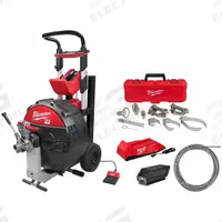 MILWAUKEE Sewer Drum Kit, Head Kit, and Cable: Cordless, MX FUEL, MX FUEL, For 3 in to 6 in Pipe (MPN MXF500-1CP, 48-53-2840, 48-53-2410). Key specifications — attr517452: Cleaning Cable; attr517439: MX FUEL; attr517433: Cordless.