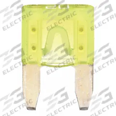 BUSSMANN Automotive Fuse: ATM Series, Fast-Acting, 20 A, 32 V DC, Non-Indicating (MPN ATM-20). Key specifications — Series: ATM; Brand: BUSSMANN; Fuse Profile: Standard Profile.
