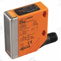 IFM Photoelectric Sensor: Built-in Connector, 4 - Pin M12, 10-36V DC, NPN (MPN O5H504). Key specifications — Brand: IFM; Electrical Connection: M12; Manufacturer Part Number: O5H504; Body Material: Polyamide; DC Supply Voltage Rating: 10-36V DC; NEMA Enclosure Rating: No Enclosure; Electrical Installation Type: Direct Connector.