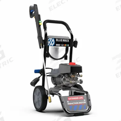 AR BLUE CLEAN Electric Pressure Washer: Cart, 120 V – Single-Phase, 3,000 psi, 1.1 gpm - Cold Water Pressure Washers