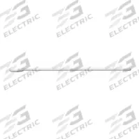 PURFLOCK Flock Tipped Applicator: Sterile, Polyester, 5 15/16 in Lg, Polystyrene, Single, 500 PK (MPN 25-3406-U). Key specifications — Brand: PURFLOCK; Tip Material: Polyester; Handle Material: Polystyrene; Tip Type: Single.