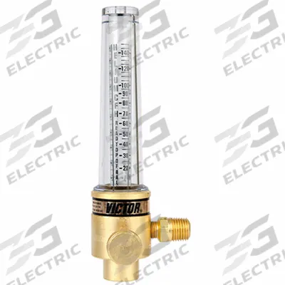VICTOR Flowmeter: 9/16"-18 F RH Inlet, 5/8"-18 F RH Outlet - Flowmeters
