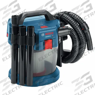 BOSCH Handheld Vacuum: 51 cfm Air Flow, 10 lb Wt, 80 dB Sound Level, 2 1/2 gal Vacuum Capacity - Cordless Handheld Vacuums