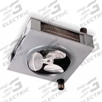 DAYTON Hydronic Wall and Ceiling Unit Heater: Steam/Water, 242,900 BtuH Output @ 200 F Water (MPN 5PV61). Key specifications — Air Flow: 5.210 cfm; Brand: DAYTON; Connection Size, Connection Type: 2 in, Threaded Male NPT; Fan Guard Type: No Guard; Heating Method: Water; Overall Dimensions - H x W x D: 16-3/4 in x 37-1/2 in x 37-1/2 in.