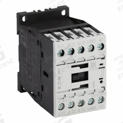 EATON Magnetic Contactor: Non-Reversing, 3 Poles, 3NO Contacts, 15 A - Non-Reversing IEC Contactors