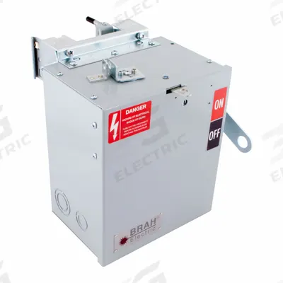 BRAH ELECTRIC Bus Plug: Fits Gen Electric/ABB Spectra, Replaces SB461RGI/SB461RGJI/SB461RGRI - GE-Style Fusible Bus Plugs