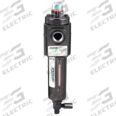 SPEEDAIRE Pneumatic Oil Filter: Coalescing, 3/8 in NPT, 0.01 micron, 10.5 cfm, Metal Bowl, Compact (MPN 4ZL25). Key specifications — attr110055: Compact; attr110008: SPEEDAIRE.