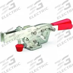 DE-STA-CO Toggle Clamp: Locking Horizontal Handle, Flange Base Mounting, 2.86 in Arm Lg, Locking (MPN 2027-UR). Key specifications — attr668198: DE-STA-CO; attr668630: Neoprene.