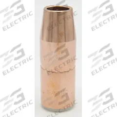 BERNARD Nozzle: AccuLock S, 5/8 in, Conical, 1/4 in Recess, Copper (MPN N-A5814C). Key specifications — Insulation Type: Self-Insulated; Duty Rating: Heavy Duty; Nozzle to Tip Relationship: 1/4 in Recess; For Contact Tip Series: AccuLock S; Manufacturer Part Number: N-A5814C; Brand: BERNARD.