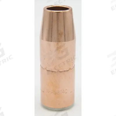 BERNARD Nozzle: AccuLock S, 5/8 in, Conical, 1/4 in Recess - AccuLock S Series Nozzles