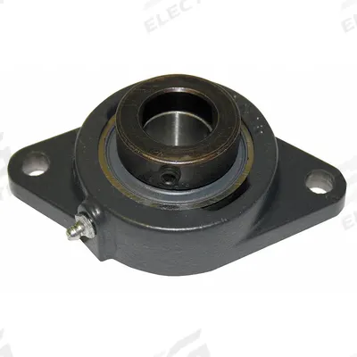 TIMKEN 2 Bolt Flange Bearing: Radial Ball, 1 1/4 in Bore, Cast Iron, Eccentric Collar - General Purpose Flange-Mount Ball Bearings