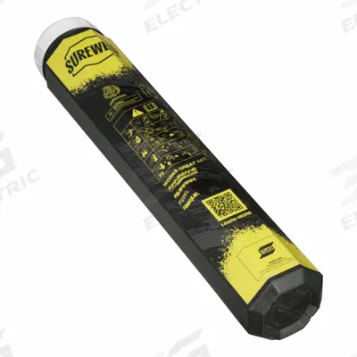 ESAB Stick Welding Electrodes: Carbon Manganese, E6010, 1/8 in x 14 in, 40 lb - Electrodes for All-Position Welding with DC Power