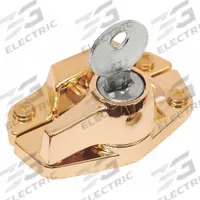 PRIME-LINE Window Lock: Sweep Lock, Handle Included, Non-Handed, 1 in Overall Lg, Sash, Silver (MPN U 9927). Key specifications — Brand: PRIME-LINE; For Use With: Double-Hung Windows; Finish: Brass Plated Enamel; Color: Silver; Handing Orientation: Non-Handed; Mounting Location: Sash; Product Type: Window Lock.