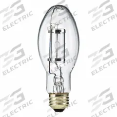 HID Bulb: Universal Burning, ED17, Medium Screw (E26), 100 W Watt, 3000K, Ceramic Metal Halide, 115V (MPN MHC100/U/MP/3K Elite). Key specifications — Color Temperature: 3000K; Brand: PHILIPS; Shatter-Resistant: No.