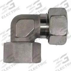 BRENNAN INDUSTRIES Compression Elbow: 28 mm OD x 28 mm OD Size, M36X2.0 x M36X2.0 Thread Size, Steel (MPN D6500-L28-L28). Key specifications — Brand: BRENNAN INDUSTRIES; Series: D6500.
