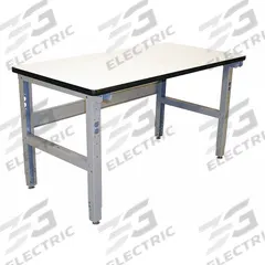 PRO-LINE Workbench: Adj Ht, Laminate, 60 in x 30 in, 850 lb Overall Load Capacity, Gray (MPN IWB6030C). Key specifications — Brand: PRO-LINE.