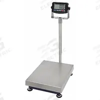 DORAN Industrial Bench Scale: 15 3/4 in x 19 3/4 in, Not IP Rated, Column-Mounted, Stainless Steel (MPN 1200-MSP1100). Key specifications — Connection Ports: RS-232; Readability: 10 g/0.02 lb; Brand: DORAN; Weighing Surface Material: Stainless Steel.