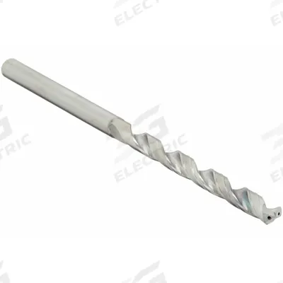 OSG A BRAND Extra Long Drill Bit: 3 mm, 90 mm Overall Lg, 140° X-Thinning Point - Coolant-Through Solid Carbide Extended-Length Drill Bits for Steel & Cast Iron