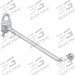 APPROVED VENDOR Single Rod Pegboard Hook: 9/32 in Peg Hole, For 1 in Pegboard Hole Spacing, 10 PK (MPN 5TPD3). Key specifications — Finish: Zinc-Plated; Color: Silver; Locking System: Screw-In; Mounting Type: Surface; Accessory Type: 30-Degree Single Hook; Brand: APPROVED VENDOR.