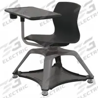 MOORECO Chair with Desk: 33 1/8 in, Configurable, 25 5/8 in Overall Wd, 25 5/8 in Overall Dp, Black (MPN SG.SD.TB.18.TN.6BK.GL). Key specifications — attr1036979: Black; attr1045596: Configurable; attr1036971: Chair with Desk.