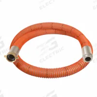 Suction and Discharge Hose: 1 1/2 in Hose Inside Dia., 110 psi, Clear/Orange, 20 ft Hose Lg (MPN WST150-20MF). Key specifications — Temp. Range: -13° to 140°F; Hose Color: Clear; Brand: CONTINENTAL.