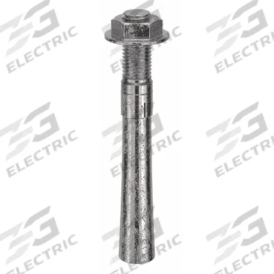 MKT FASTENING Wedge Anchor: 9 in Overall Lg, 1 in Dia, 1"-8 Thread Size, 2 1/4 in Thread Lg - 18-8 Stainless Steel Wedge Anchors