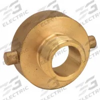 MOON AMERICAN Fire Hose Adapter: 2 1/2 in_4 in Compatible Pipe Size, NH x NH, Straight, Brass, Cast (MPN 369-4022521). Key specifications — attr660750: NH x NH; attr660755: 4 in x 2-1/2 in.