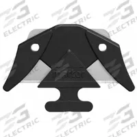 MARTOR Utility Blade: 2 Cutting Sides, 1 1/2 in Overall Lg, 1 in Overall Wd, Steel, 147T39, 10 PK (MPN 3550.20). Key specifications — attr307654: Steel; attr307655: 147T39; attr324886: MARTOR.