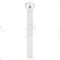 PANDUIT Cable Tie: 11 1/2 in Nominal Lg, 3 in Nominal Max. Bundle Dia., 0.14 in Wd, Natural, 100 PK (MPN BT3I-C). Key specifications — Outdoor Use: No; Color: Natural; Brand: PANDUIT.