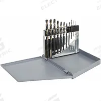 CLE-LINE Jobber Length Drill Bit Set: 11 Pc, 1 mm to 6 mm by 0.5 mm, 135° Split Point, 3-Flats Shank (MPN C74058). Key specifications — attr1236168: Metal Index.
