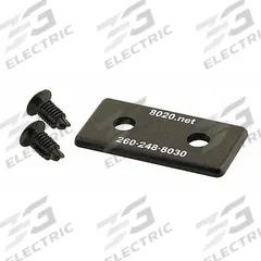 End Cap: 25 Series, Metric, 50 mm x 3 mm x 25 mm, Black, ABS, Dust Cover, Matte, Double, 2 PK (MPN 25-2025-2). Key specifications — Finish: Matte; Product Type: End Cap; Material: ABS; Includes Fasteners: Yes; Manufacturer Part Number: 25-2025-2; Cover Type: Dust Cover; Brand: 80/20; System of Measurement: Metric.