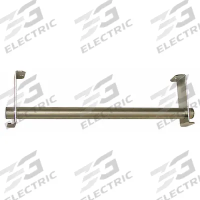 HALLOWELL Locker Coat Rod: For 18 in Locker Wd, Steel - Coat Rods for Corrosion-Resistant Louvered Metal Wardrobe Lockers