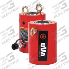 BVA HYDRAULICS Hydraulic Ram: Single Acting, 100 ton Nominal Capacity, 4 in Nominal Stroke Lg, Steel (MPN HG10004). Key specifications — attr98927: BVA HYDRAULICS.