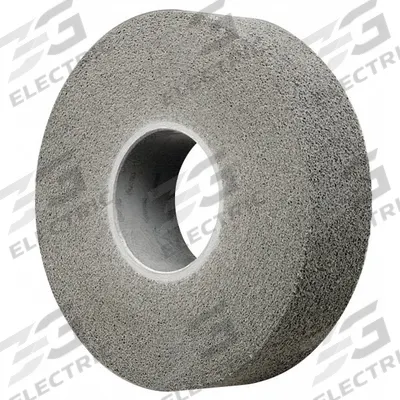 SCOTCH-BRITE Unitized Wheel: 14 in Dia x 1/2 in W, 1 1/4 in Arbor Hole, Silicon Carbide - Final Finishing Wheels for Stainless Steel & Nickel Alloys
