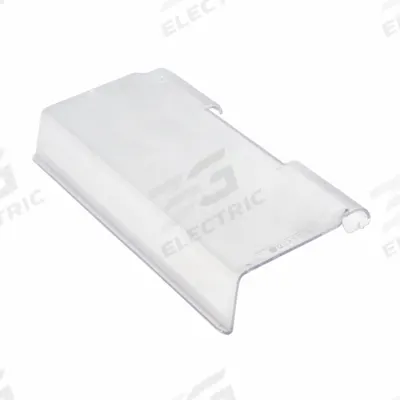 QUANTUM STORAGE SYSTEMS Lid: 4 3/4 in x 10 1/8 in, Clear - Hanging & Stacking Bin Lids
