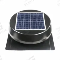 Attic Exhaust Fan: Roof Mount, Solar, Max. 1,000 sq ft Attic, 1,030 cfm Max., Manual, Brushless DC (MPN CX1025SOL). Key specifications — Includes: Metal Screen; Includes Humidistat: No; Includes Shutter: No; Includes Thermostat: No; Mounting Location: Roof; Housing Color: Black; High-Efficiency Motor: No; Brand: MAXX AIR.