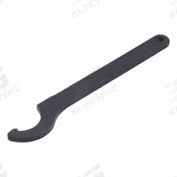 JW WINCO Spanner Wrench: 45 mm to 50 mm, 206 mm Overall Lg, 6 mm Hook Thick, 3 mm Hook Dp (MPN A54643). Key specifications — attr309823: 45 mm to 50 mm; attr324942: JW WINCO.