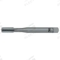 OSG Straight Flute Tap: #4-40 UNC, 2B, 3 Flute, Bottoming Chamfer, Carbide (MPN 3190000)